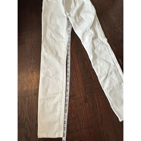 Frame Le High Skinny in Blanc Denim Size 25 - Picture 9 of 14